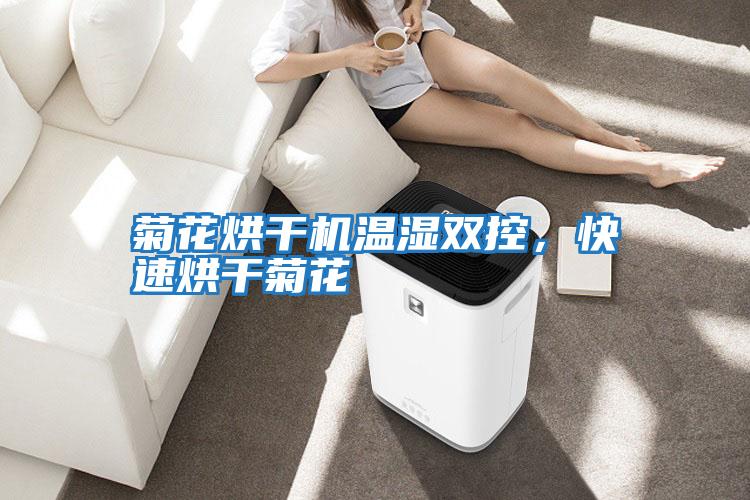 菊花烘干機溫濕雙控,快速烘干菊花