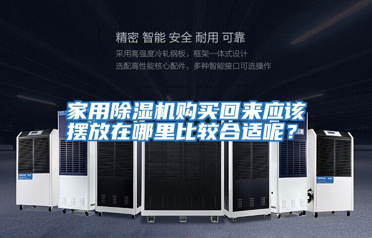 家用除濕機(jī)購(gòu)買回來應(yīng)該擺放在哪里比較合適呢?