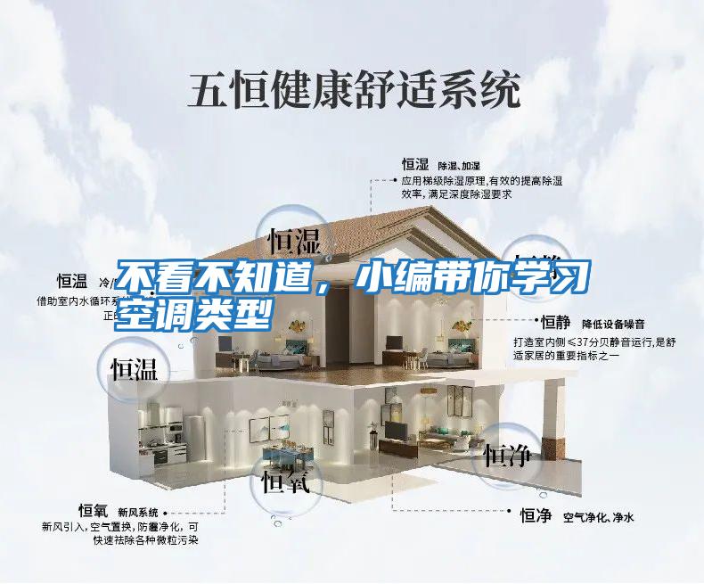 不看不知道,小編帶你學習空調類型