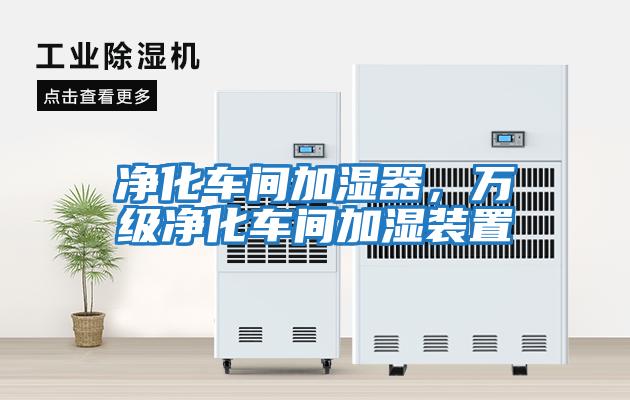 凈化車(chē)間加濕器,萬(wàn)級(jí)凈化車(chē)間加濕裝置