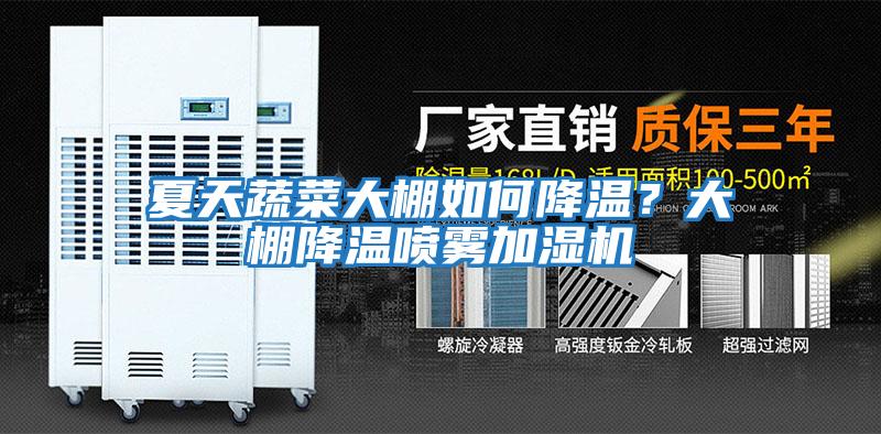 夏天蔬菜大棚如何降溫?大棚降溫噴霧加濕機