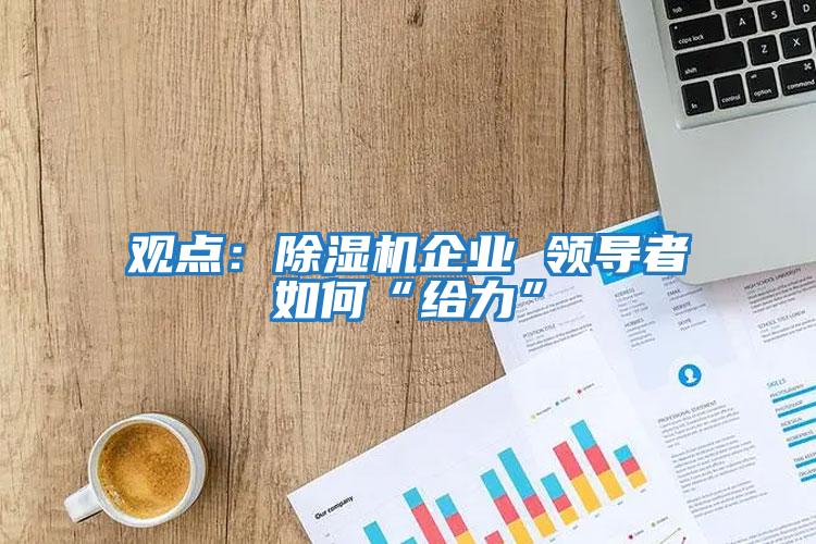 觀點(diǎn):除濕機(jī)企業(yè) 領(lǐng)導(dǎo)者如何“給力”