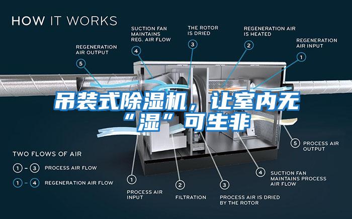 吊裝式除濕機,讓室內無“濕”可生非