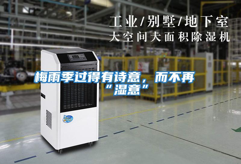 梅雨季過得有詩意，而不再“濕意”