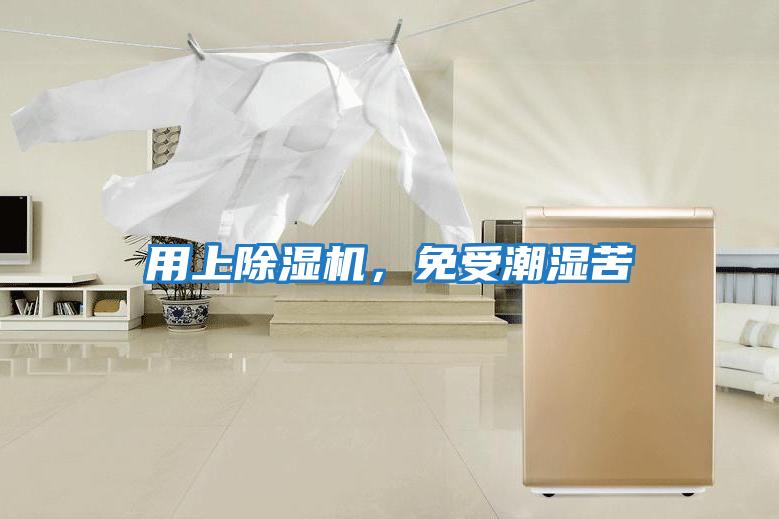 用上除濕機,免受潮濕苦