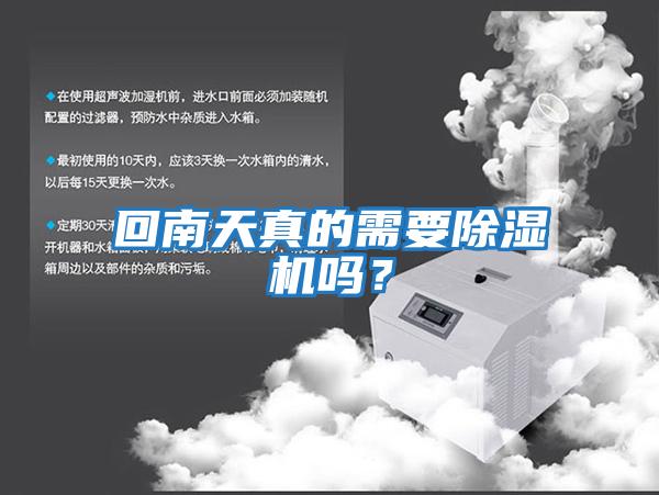 回南天真的需要除濕機(jī)嗎?