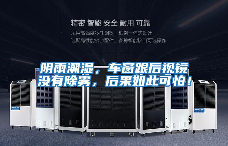 陰雨潮濕，車窗跟后視鏡沒有除霧，后果如此可怕！