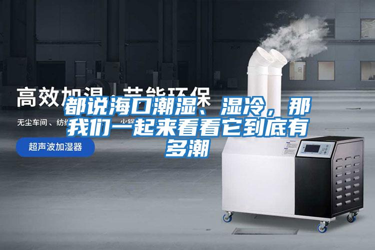 都說海口潮濕、濕冷,那我們一起來看看它到底有多潮