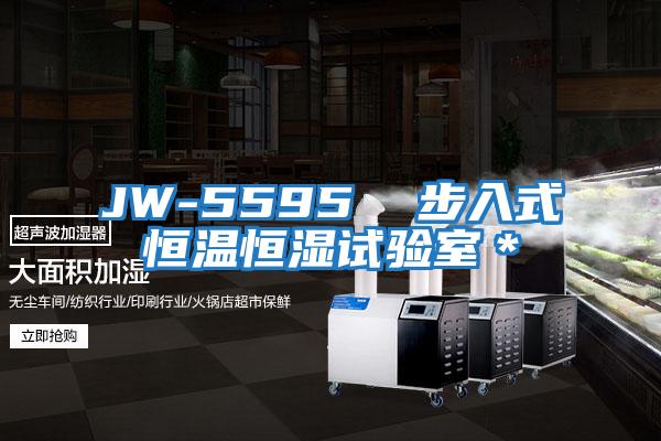 JW-5595  步入式恒溫恒濕試驗(yàn)室*