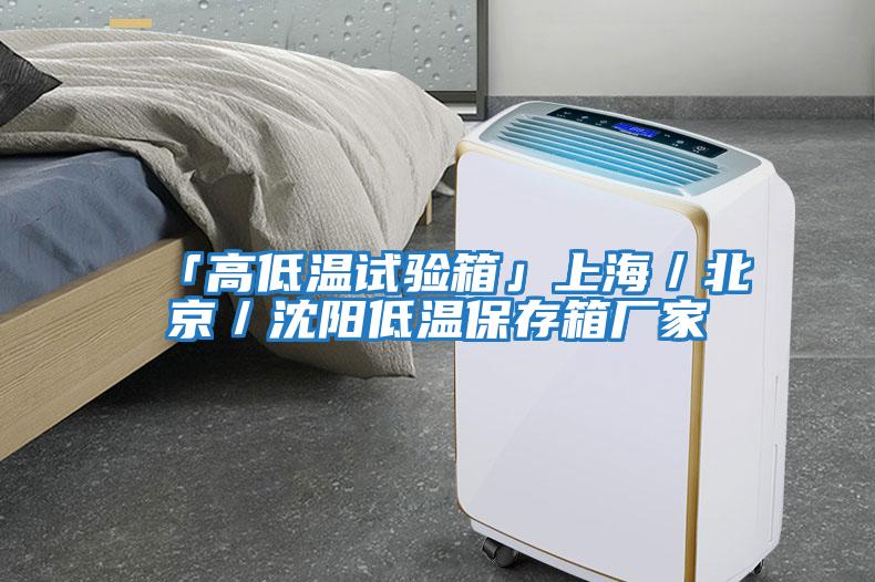 「高低溫試驗箱」上海/北京/沈陽低溫保存箱廠家