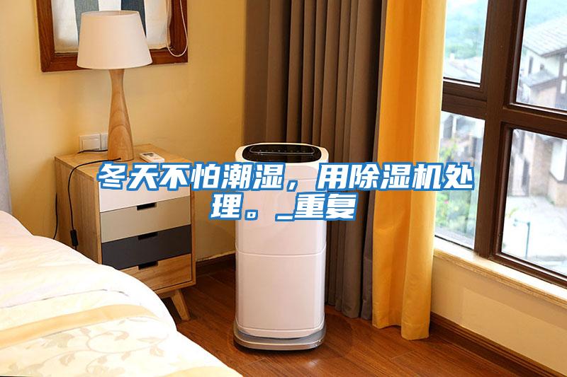 冬天不怕潮濕，用除濕機處理。_重復