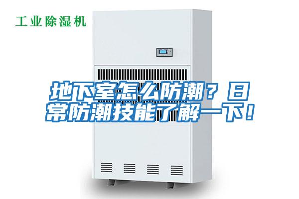 地下室怎么防潮?日常防潮技能了解一下!