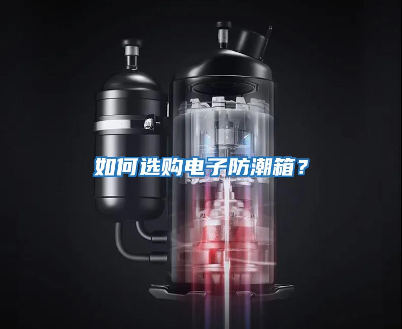 如何選購電子防潮箱?