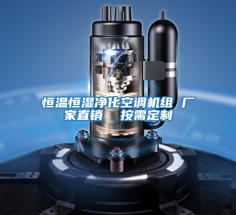 恒溫恒濕凈化空調機組 廠家直銷  按需定制
