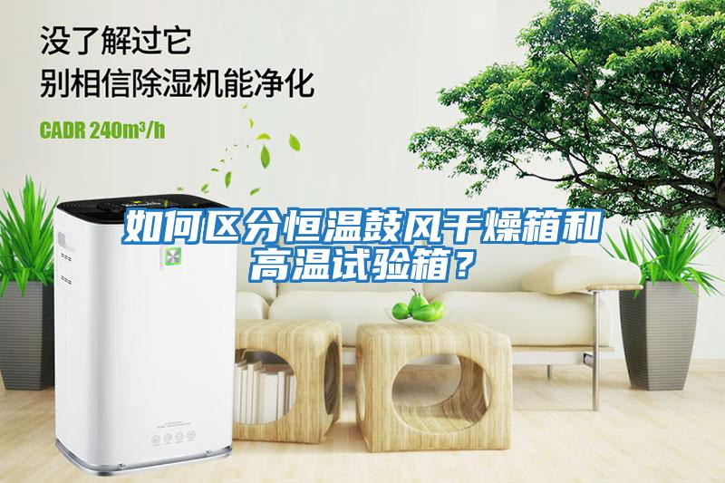 如何區(qū)分恒溫鼓風(fēng)干燥箱和高溫試驗(yàn)箱?