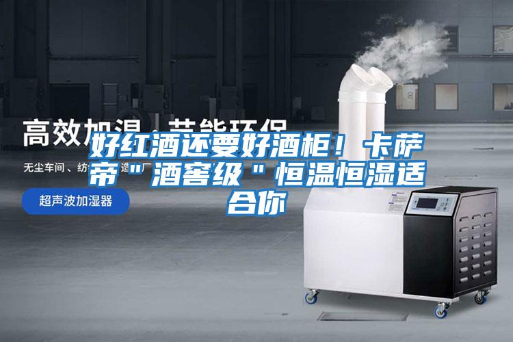好紅酒還要好酒柜！卡薩帝＂酒窖級＂恒溫恒濕適合你