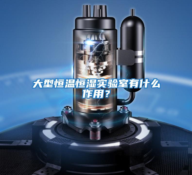 大型恒溫恒濕實驗室有什么作用？