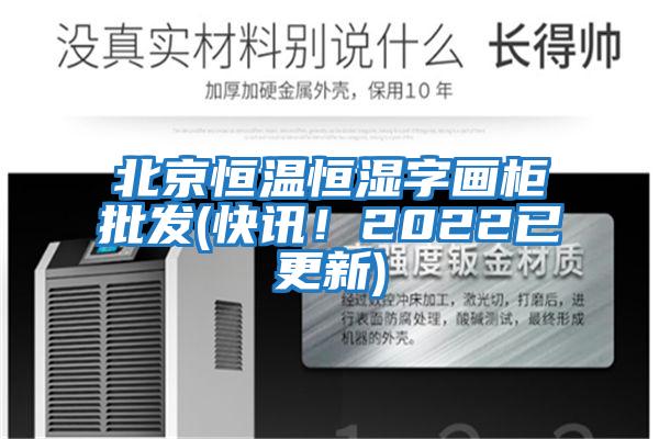 北京恒溫恒濕字畫柜批發(fā)(快訊!2022已更新)