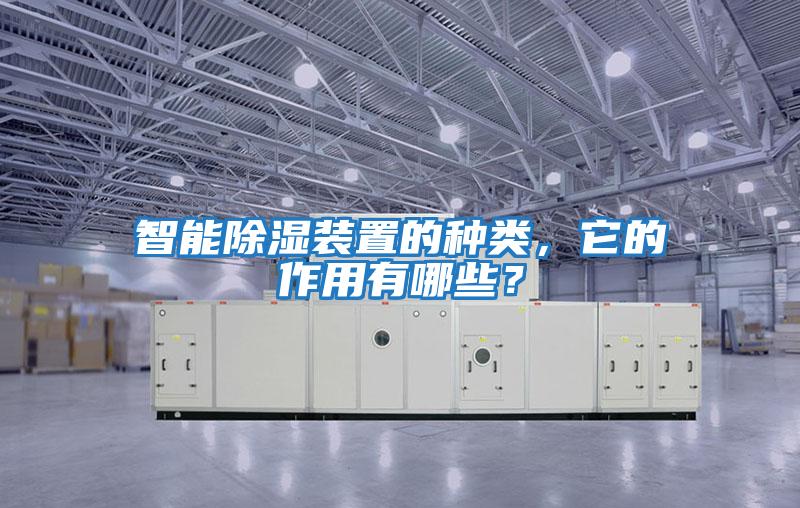 智能除濕裝置的種類，它的作用有哪些？