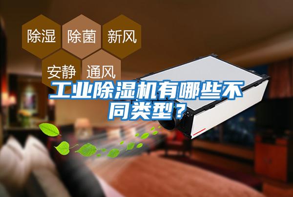 工業除濕機有哪些不同類型?