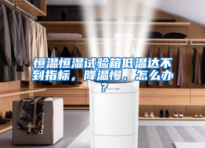 恒溫恒濕試驗箱低溫達不到指標，降溫慢，怎么辦？