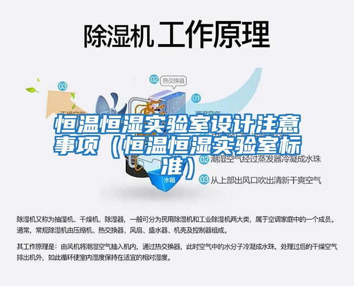 恒溫恒濕實驗室設計注意事項(恒溫恒濕實驗室標準)