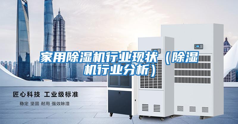 家用除濕機行業現狀(除濕機行業分析)