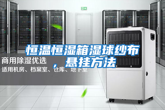 恒溫恒濕箱濕球紗布，懸掛方法