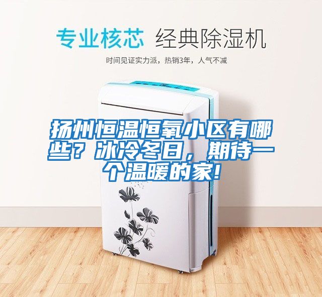 揚州恒溫恒氧小區有哪些?冰冷冬日,期待一個溫暖的家!
