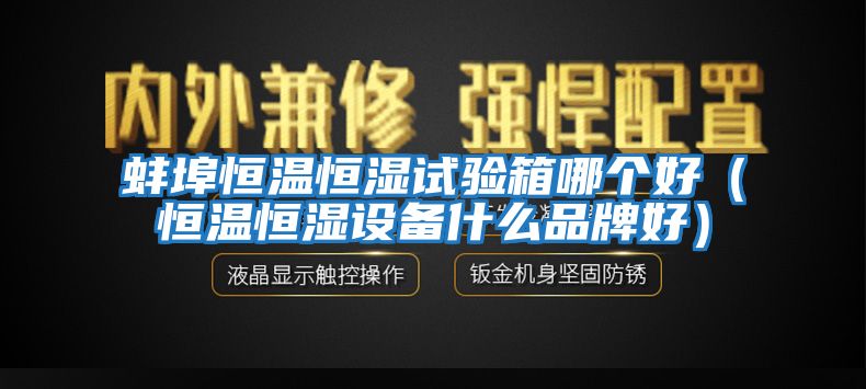 蚌埠恒溫恒濕試驗箱哪個好(恒溫恒濕設備什么品牌好)