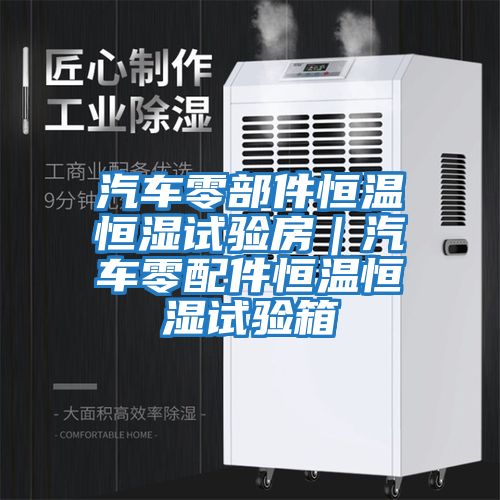 汽車零部件恒溫恒濕試驗房|汽車零配件恒溫恒濕試驗箱
