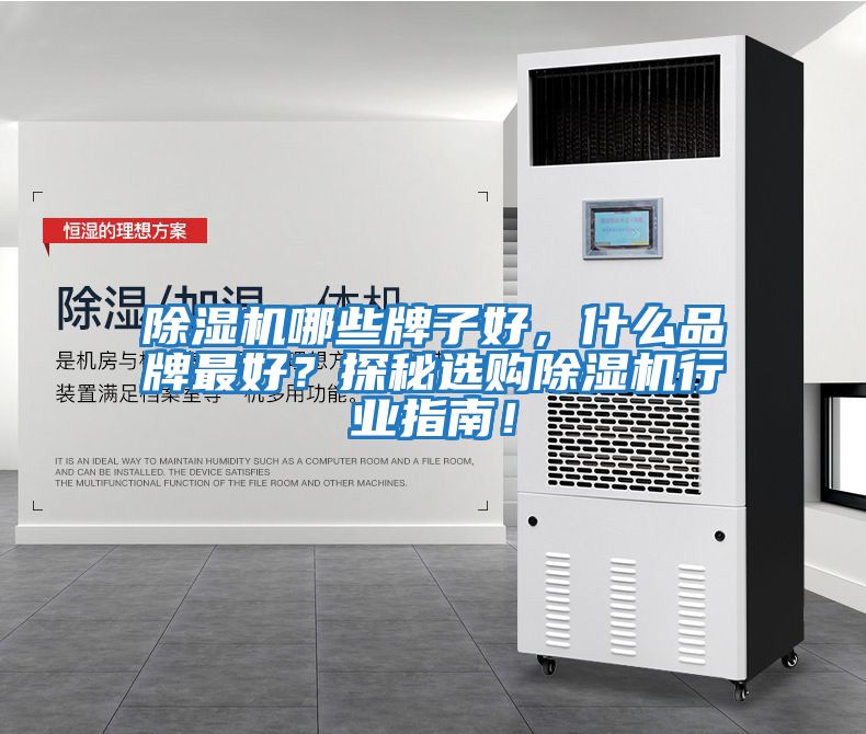 除濕機哪些牌子好，什么品牌最好？探秘選購除濕機行業指南！