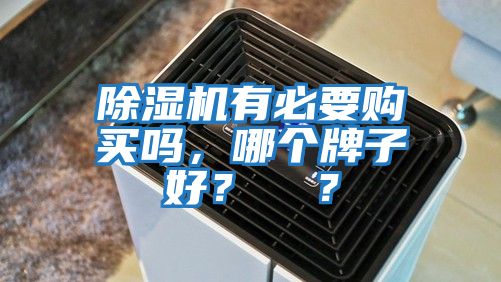 除濕機(jī)有必要購買嗎,哪個(gè)牌子好?  ?