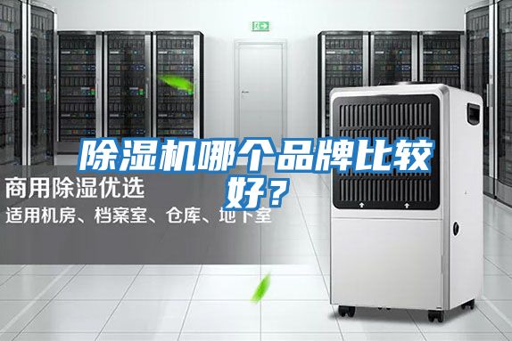 除濕機哪個品牌比較好?