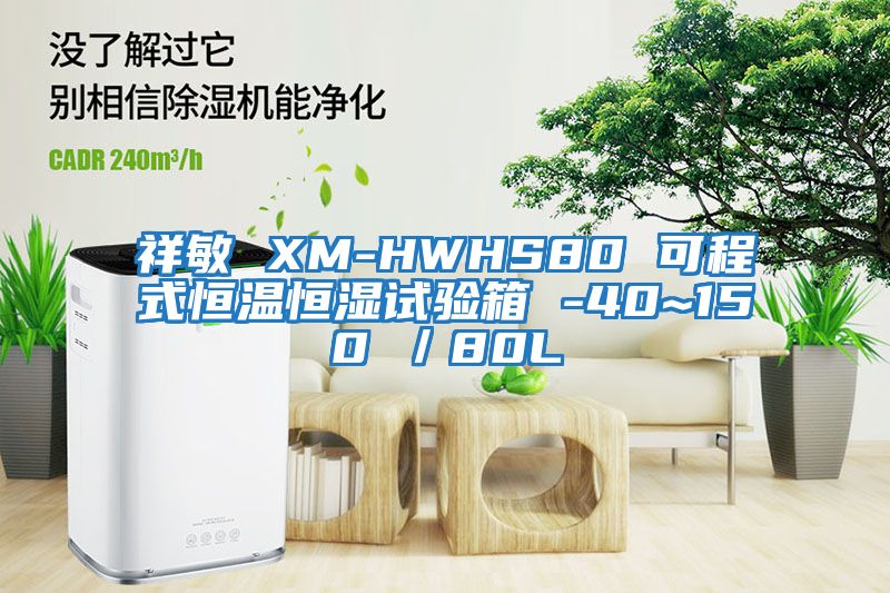 祥敏 XM-HWHS80 可程式恒溫恒濕試驗箱 -40~150℃/80L