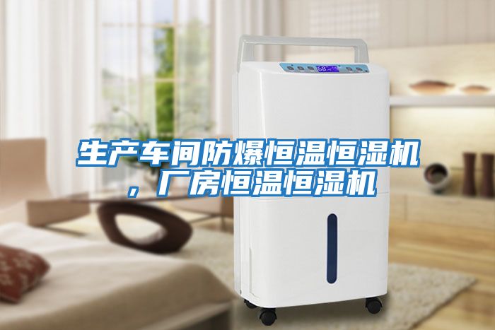 生產車間防爆恒溫恒濕機,廠房恒溫恒濕機