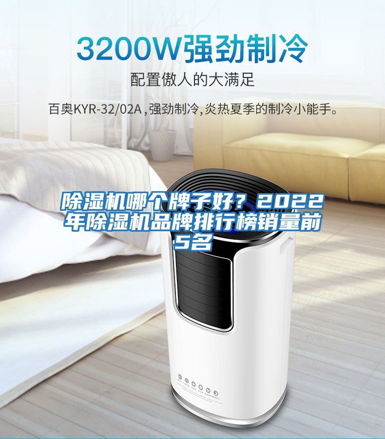 除濕機哪個牌子好？2022年除濕機品牌排行榜銷量前5名