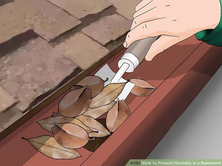 如何預防地下室的濕度:控制外部水分源